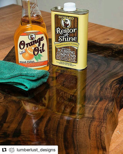 Howard Restor-A-Shine Polishing Compound 236ml